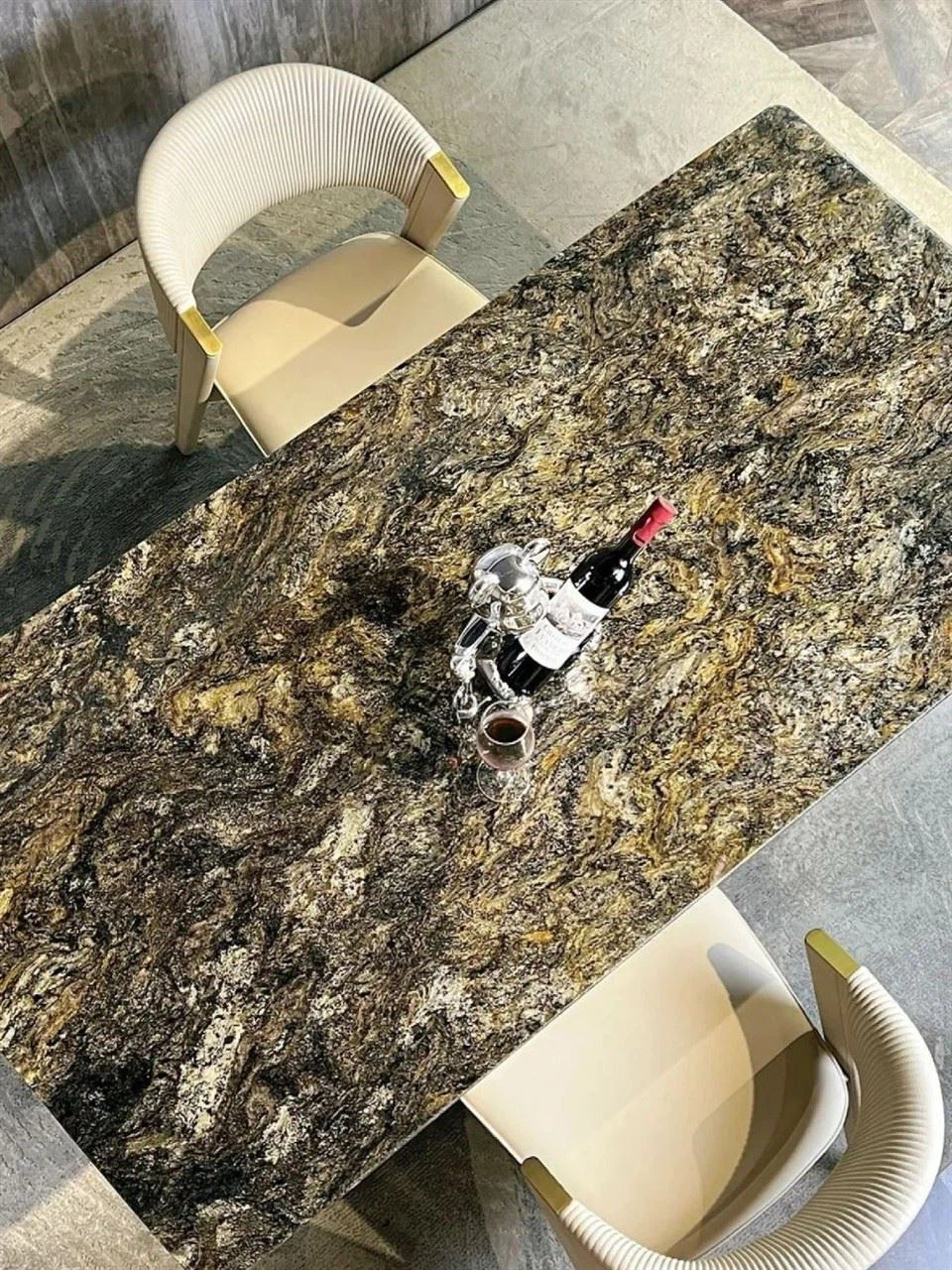 Meja Marmer Berlian Platinum Kamar Mandi